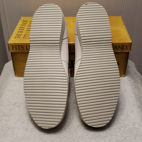 Vintage Mens leather Hushpuppies, grey, 10.5 - Picture 7 of 13